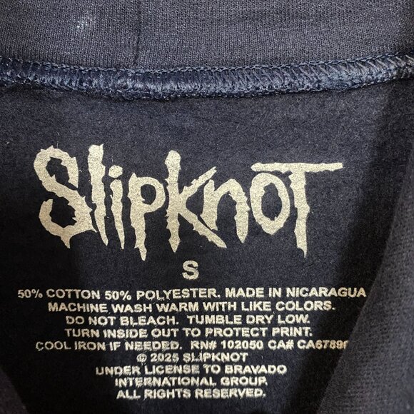 Slipknot Here Comes The Pain 25th Anniversary Tour Hoodie Small - Picture 5 of 5